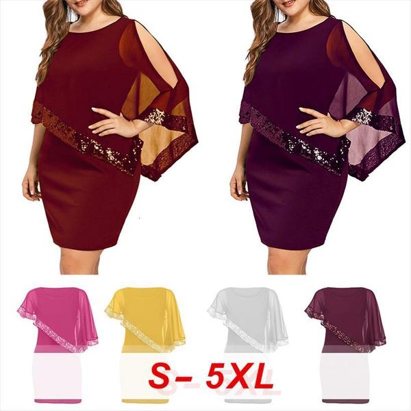 plus big size bat womens dress sleeve irregular sequin female clothes solid color casual, Black;gray
plus big size bat womens dress sleeve irregular sequin female clothes solid color casual, Black;gray