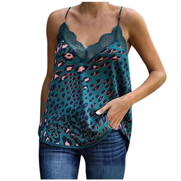 womens fashion leopard print sleeveless v-neck lace tank vest ladies camisole clothing women's tanks & camis, White
womens fashion leopard print sleeveless v-neck lace tank vest ladies camisole clothing women's tanks & camis, White