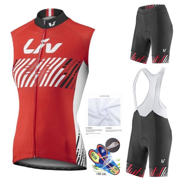 racing sets liv 2021 women summer sleeveless bicycle clothing breathable cycling vest jersey ropa bike sportswear, Black;blue
racing sets liv 2021 women summer sleeveless bicycle clothing breathable cycling vest jersey ropa bike sportswear, Black;blue
