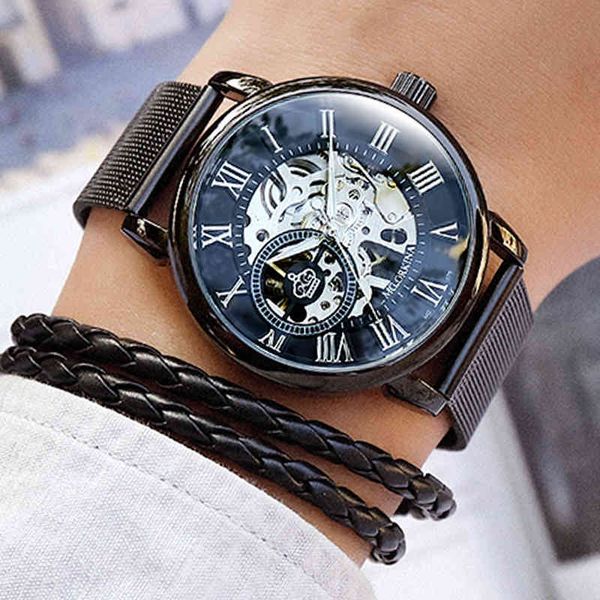 orkina transparent black case luxe casual design rvs mesh heren watches fire luxury mechanical skeleton, Slivery;brown
orkina transparent black case luxe casual design rvs mesh heren watches fire luxury mechanical skeleton, Slivery;brown