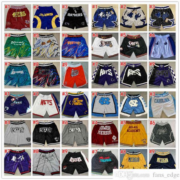 down jacket all team just don basketball shorts mesh retro sport dnugget teal hip-pop pants with pocket zipper sweatpants stitched football, White;black
down jacket all team just don basketball shorts mesh retro sport dnugget teal hip-pop pants with pocket zipper sweatpants stitched football, White;black