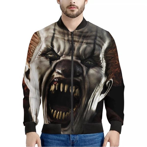halloween demon face pattern men s baseball jacket high-quality comfortable fashionable travel sports party commute, Black;brown
halloween demon face pattern men s baseball jacket high-quality comfortable fashionable travel sports party commute, Black;brown