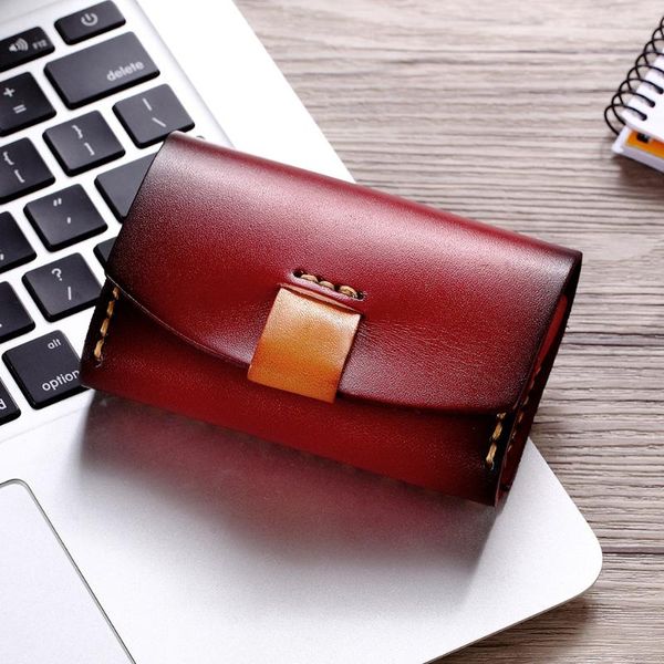 wallets retro handmade leather wallet men with card holder and coins pocket genuine clutch bag, Red;black
wallets retro handmade leather wallet men with card holder and coins pocket genuine clutch bag, Red;black