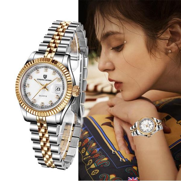 wristwatches pagani design women watches stainless steel quartz ladies watch waterproof sport relogio masculino drop, Slivery;brown
wristwatches pagani design women watches stainless steel quartz ladies watch waterproof sport relogio masculino drop, Slivery;brown