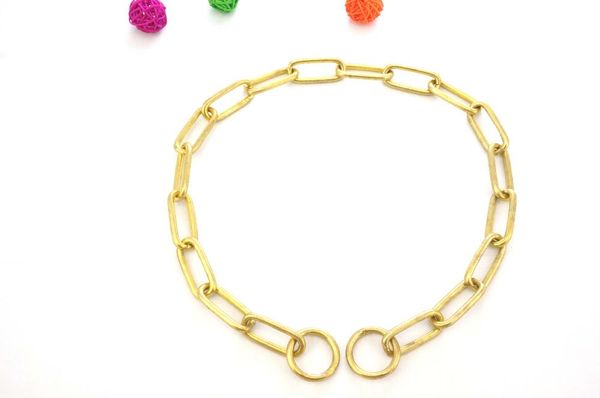 dog collars & leashes gujia 9204 9205 durable p chock copper training chain brass collar products for pets chocker
dog collars & leashes gujia 9204 9205 durable p chock copper training chain brass collar products for pets chocker
