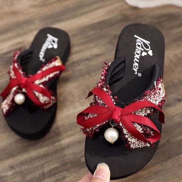 slipper kids slippers summer cute princess flip flops bow solid flat soft bottom breathable antiskid fashion children sandals s629, Black;grey
slipper kids slippers summer cute princess flip flops bow solid flat soft bottom breathable antiskid fashion children sandals s629, Black;grey