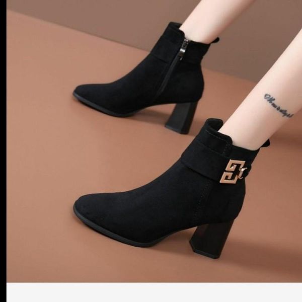 boots winter women's plus big size 42 buckle women ankle heels fashion shoes casual black
boots winter women's plus big size 42 buckle women ankle heels fashion shoes casual black