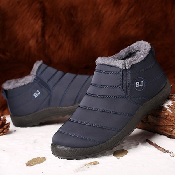 men boots waterproof winter shoes warm snow boots casual lightweight male sneakers couple, Black
men boots waterproof winter shoes warm snow boots casual lightweight male sneakers couple, Black