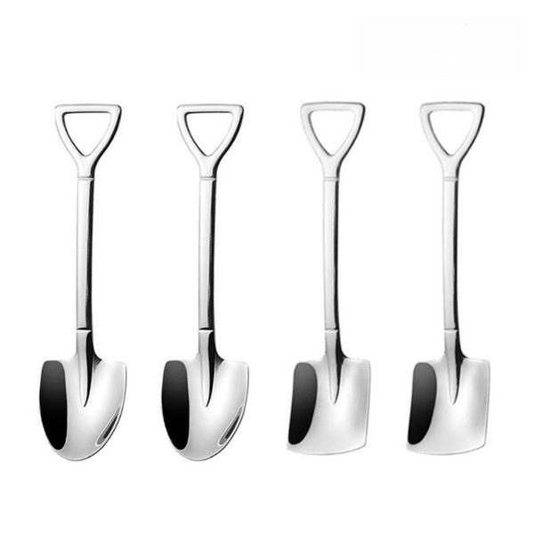 spoons 2/4pcs coffee spoon cutlery set stainless steel retro iron shovel ice cream scoop creative tea-spoon tableware
spoons 2/4pcs coffee spoon cutlery set stainless steel retro iron shovel ice cream scoop creative tea-spoon tableware