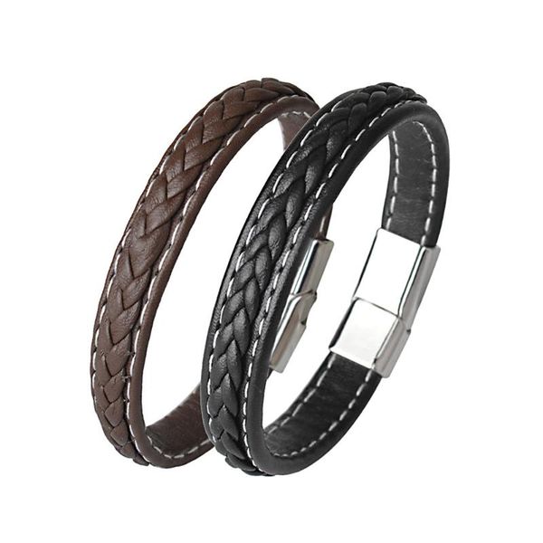 link, chain kirykle black brown choose genuine leather magnetic buckle men women bracelet fashion charm
link, chain kirykle black brown choose genuine leather magnetic buckle men women bracelet fashion charm
