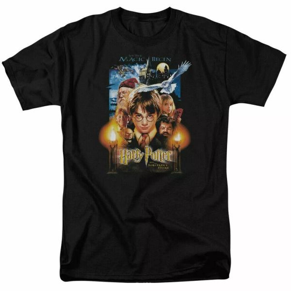 Harry Potter Movie Poster T Shirt Mens Licensed Wizard Movie Tee Black, White;black
Harry Potter Movie Poster T Shirt Mens Licensed Wizard Movie Tee Black, White;black