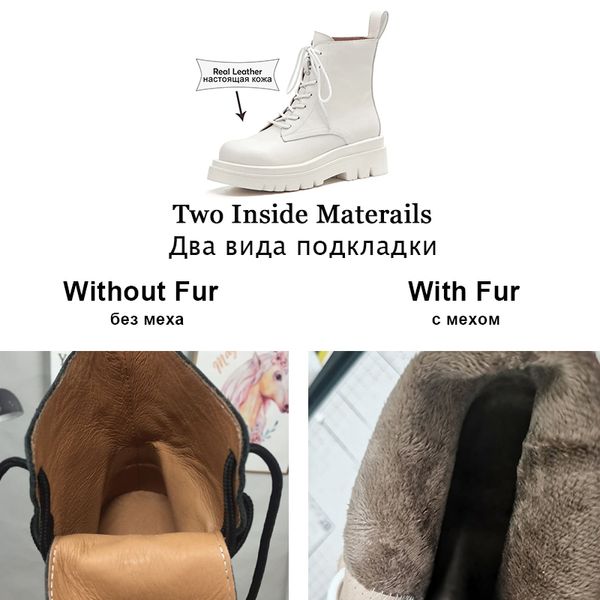 rizabina size 34-43 2021 ins woman real leather ankle boots fashion shoes woman short winter warm boots platform heel footwear k78, Black
rizabina size 34-43 2021 ins woman real leather ankle boots fashion shoes woman short winter warm boots platform heel footwear k78, Black
