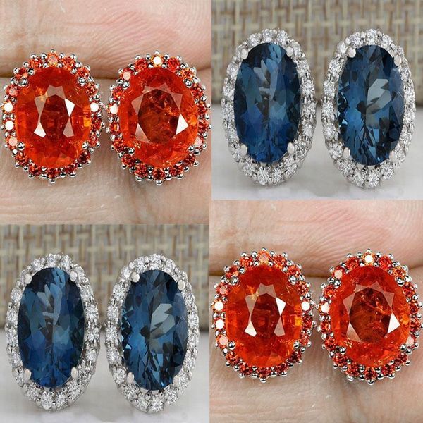 stud classic brilliant oval zircon earrings for women fashion engagement wedding jewelry gifts elegant crystal female, Golden;silver
stud classic brilliant oval zircon earrings for women fashion engagement wedding jewelry gifts elegant crystal female, Golden;silver