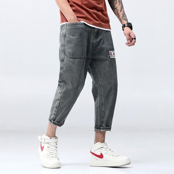 men's jeans 2021 summer thin ripped trousers japanese fashion brand loose large light versatile beggar wear, Blue
men's jeans 2021 summer thin ripped trousers japanese fashion brand loose large light versatile beggar wear, Blue