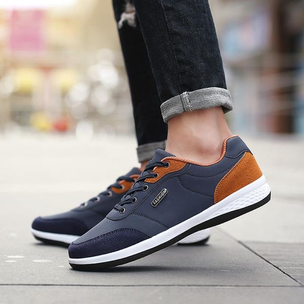 dress shoes autumn men lace-up fashion microfiber leather casual brand sneakers winter flats rtg6, Black
dress shoes autumn men lace-up fashion microfiber leather casual brand sneakers winter flats rtg6, Black