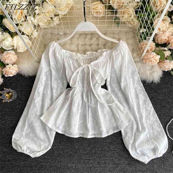 autumn sweet lady puff sleeve ruffled shirt slash neck off shoulder solid 210430, White
autumn sweet lady puff sleeve ruffled shirt slash neck off shoulder solid 210430, White