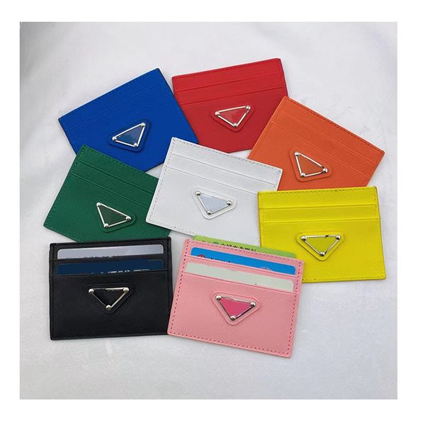fashion design triangle mark card holders credit wallet leather passport cover id business mini pocket travel for men women purse case, Brown;gray
fashion design triangle mark card holders credit wallet leather passport cover id business mini pocket travel for men women purse case, Brown;gray