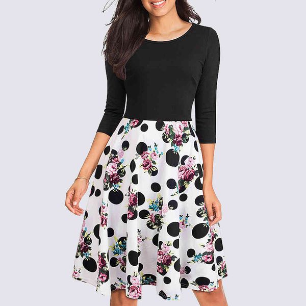 dresses women vintage retro floral print spring party casual round neck pinup office sheath swing a-line ha057, Black;gray
dresses women vintage retro floral print spring party casual round neck pinup office sheath swing a-line ha057, Black;gray