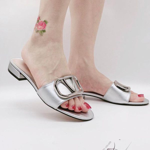 slippers silver gold blue red black fashion italian for women shoes ladies flat slides pu leather footwear
slippers silver gold blue red black fashion italian for women shoes ladies flat slides pu leather footwear