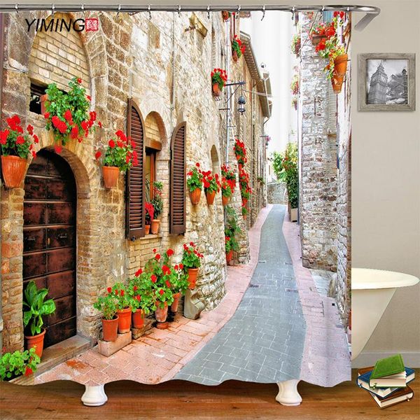 beautiful country town street view printing bathroom waterproof shower curtain polyester anti-mold home decor with hook curtains
beautiful country town street view printing bathroom waterproof shower curtain polyester anti-mold home decor with hook curtains