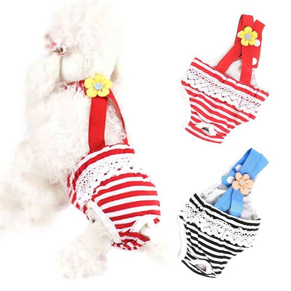 dog apparel 1pcpet cotton striped underwear clothes tighten strap briefs diaper physiological pant puppy supplies small middle girl dogs
dog apparel 1pcpet cotton striped underwear clothes tighten strap briefs diaper physiological pant puppy supplies small middle girl dogs