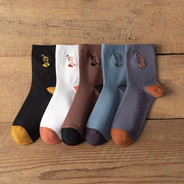 men's socks mens fashion harajuku streetwear cotton long men male embroidery hip hop skateboard funny crew sweat absorbing, Black
men's socks mens fashion harajuku streetwear cotton long men male embroidery hip hop skateboard funny crew sweat absorbing, Black