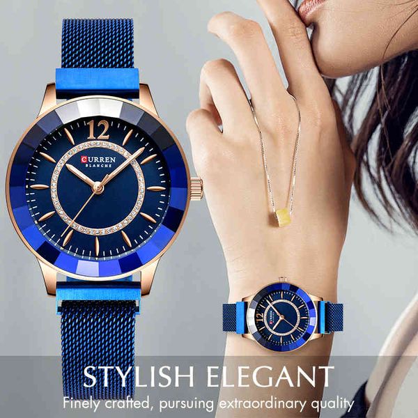 women watch curren quartz watches lady mesh steel wristwatch casual blue girl clock reloj mujer relogio feminino 210517, Slivery;brown
women watch curren quartz watches lady mesh steel wristwatch casual blue girl clock reloj mujer relogio feminino 210517, Slivery;brown