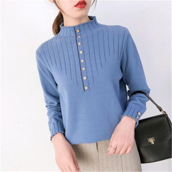 women's sweaters half neck sweater women autumn winter 2021 sets thick long sleeves inside slim tight button female pz3573, White;black
women's sweaters half neck sweater women autumn winter 2021 sets thick long sleeves inside slim tight button female pz3573, White;black
