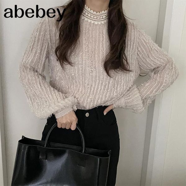 women's blouses & shirts vintage temperament tassel blouse women heavy work hollow out hook flower ol loose blusas spring 2021 feminino, White
women's blouses & shirts vintage temperament tassel blouse women heavy work hollow out hook flower ol loose blusas spring 2021 feminino, White