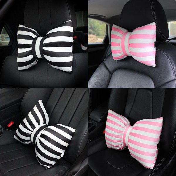 seat cushions cute stripe bowknot car neck pillow headrest creative auto safety head cushion waist lumbar support for women girls
seat cushions cute stripe bowknot car neck pillow headrest creative auto safety head cushion waist lumbar support for women girls