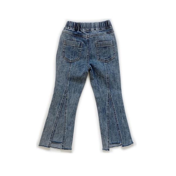 jeans children's high waist cotton elastic pants girls autumn 9-point women's treasure horn p5737, Blue
jeans children's high waist cotton elastic pants girls autumn 9-point women's treasure horn p5737, Blue