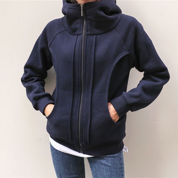 casual turtleneck hooded sweatshirt coat women ol plus velvet thick warm loose outwear sportswear sweatshirts 210421, Black
casual turtleneck hooded sweatshirt coat women ol plus velvet thick warm loose outwear sportswear sweatshirts 210421, Black