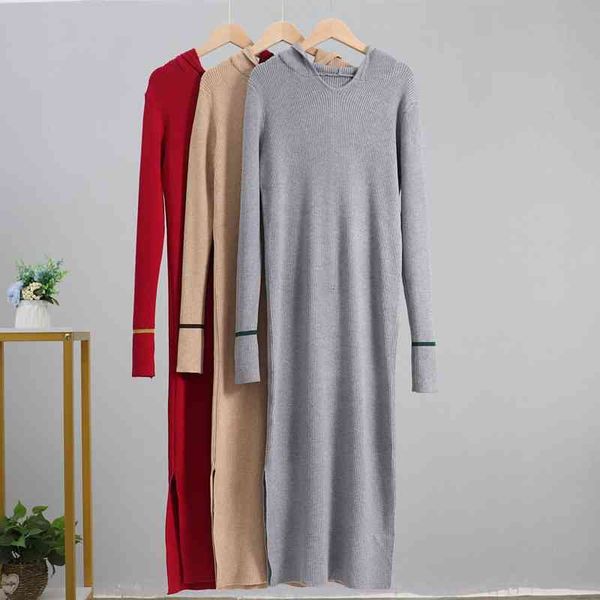 casual dresses gigogou fall winter sweater mid-calf long women dress elegant hoodies knitted bodycon slim midi party vestidos zwac, Black;gray
casual dresses gigogou fall winter sweater mid-calf long women dress elegant hoodies knitted bodycon slim midi party vestidos zwac, Black;gray
