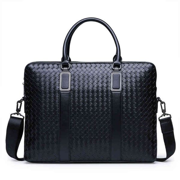 handbag portfolio briefcases 2021 woven men's bag business fiber one shoulder computer portable briefcase
handbag portfolio briefcases 2021 woven men's bag business fiber one shoulder computer portable briefcase