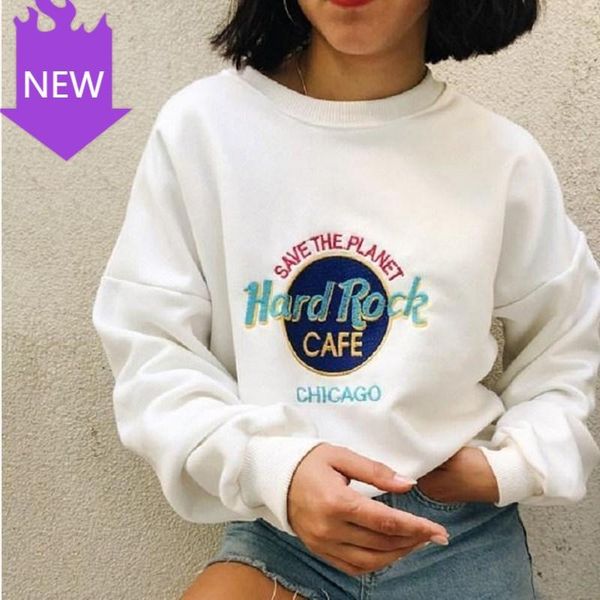 women's hoodies & sweatshirts long sleeve casual streetwear girls clothes autumn 2021 letter white fleece simple design loose sweatshir, Black
women's hoodies & sweatshirts long sleeve casual streetwear girls clothes autumn 2021 letter white fleece simple design loose sweatshir, Black