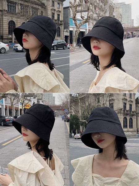 fisherman's women's summer thin black sunscreen designer versatile bucket hat tide cover basin, Yellow
fisherman's women's summer thin black sunscreen designer versatile bucket hat tide cover basin, Yellow
