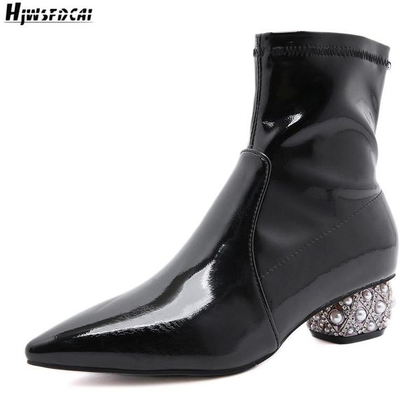 boots hjwsfdcai black reflective women ankle pointed toe pearl heel ladies short shoe metal decor comfortable knight boot
boots hjwsfdcai black reflective women ankle pointed toe pearl heel ladies short shoe metal decor comfortable knight boot