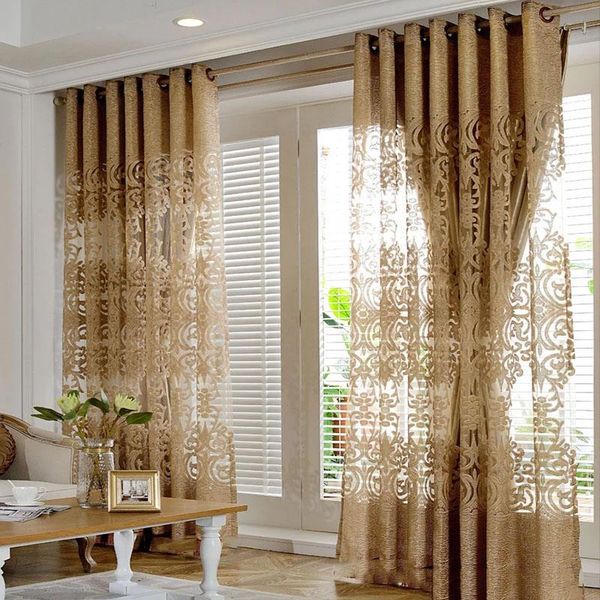 golden sheer curtains for bedroom living room floral jacquard embroidery hollowed out romantic kitchen window gauze blind drape curtain & dr
golden sheer curtains for bedroom living room floral jacquard embroidery hollowed out romantic kitchen window gauze blind drape curtain & dr