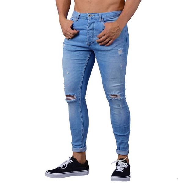 fashion casual mens ny stretch denim pants distressed ripped freyed slim fit jeans trousers for male drop, Blue
fashion casual mens ny stretch denim pants distressed ripped freyed slim fit jeans trousers for male drop, Blue