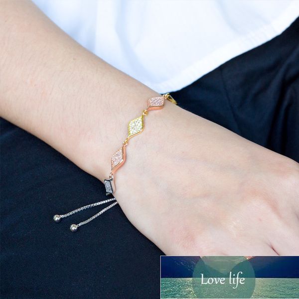 huitan adjustable tennis bracelet with three tone geometric rectangle design charm bracelets for women wholesale lots bulk, Golden;silver
huitan adjustable tennis bracelet with three tone geometric rectangle design charm bracelets for women wholesale lots bulk, Golden;silver