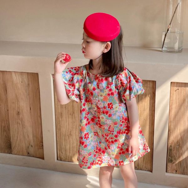 summer arrival girls fashion floral dress kids cotton dresses baby girl girl's, Red;yellow
summer arrival girls fashion floral dress kids cotton dresses baby girl girl's, Red;yellow