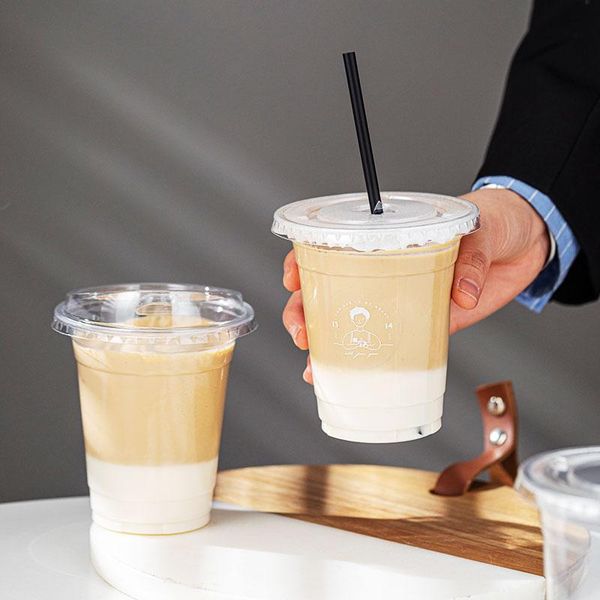 50pcs party coffee milk tea cup disposable plastic 14oz 400ml transparent yogurt jucie cold drink packaging cups with lids & straws
50pcs party coffee milk tea cup disposable plastic 14oz 400ml transparent yogurt jucie cold drink packaging cups with lids & straws