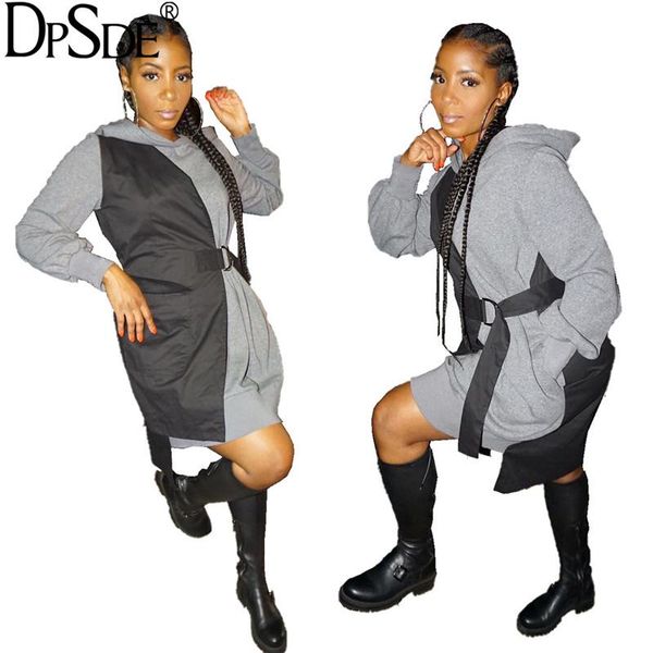 casual dresses dpsde patchwork black short dress with hat cool full sleeve women streetwear hip hop 2021 autumn loose, Black;gray
casual dresses dpsde patchwork black short dress with hat cool full sleeve women streetwear hip hop 2021 autumn loose, Black;gray