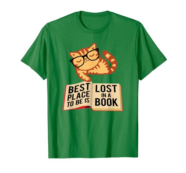 funny cat reading t-shirt, lost in a book tee, White;black
funny cat reading t-shirt, lost in a book tee, White;black