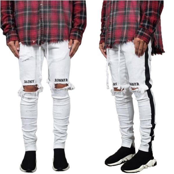 men's hole jeans pencil pants casual spring autumn male ripped skinny trousers slim biker outwears hip hop, Blue
men's hole jeans pencil pants casual spring autumn male ripped skinny trousers slim biker outwears hip hop, Blue