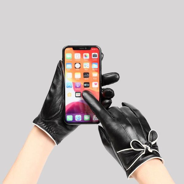 five fingers gloves women' sheepskin winter warmth plusvelvet short thin touch screen driving female real leather high-end 2021, Blue;gray
five fingers gloves women' sheepskin winter warmth plusvelvet short thin touch screen driving female real leather high-end 2021, Blue;gray