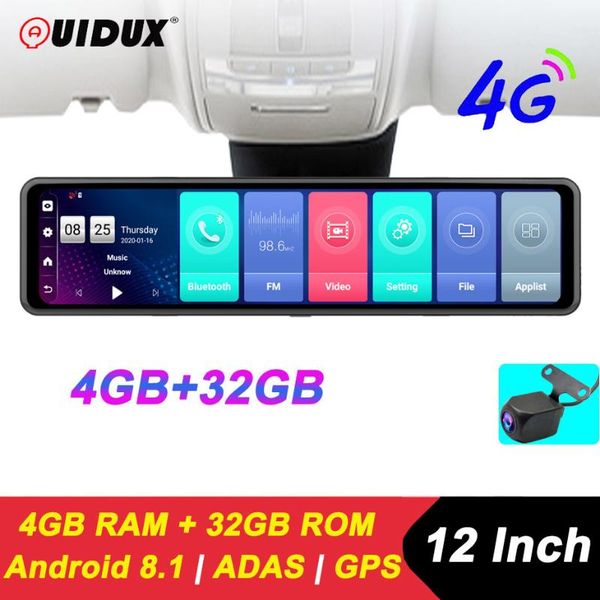 4gb+32gb 4g car dvr 12 inch android 8.1 wifi dash camera gps navigation 1080p dual lens video recorder auto dvrs
4gb+32gb 4g car dvr 12 inch android 8.1 wifi dash camera gps navigation 1080p dual lens video recorder auto dvrs