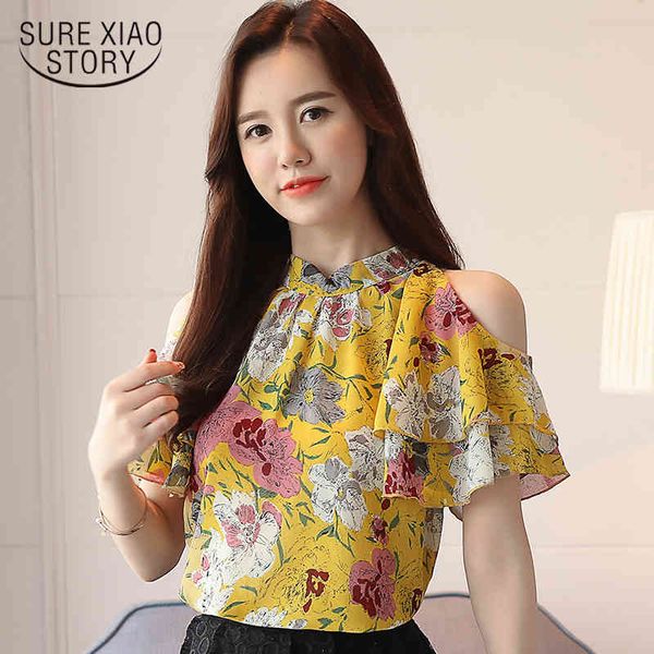 off shoulder print chiffon blouse shirt fashion blouses short sleeve women summer blusas 2097 60 210417, White
off shoulder print chiffon blouse shirt fashion blouses short sleeve women summer blusas 2097 60 210417, White