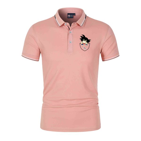 Fashion Polo Shirt 2021 Brand Men' Short Sleeve T-shirt Summer Thin Half High Collar Stand, White
Fashion Polo Shirt 2021 Brand Men' Short Sleeve T-shirt Summer Thin Half High Collar Stand, White