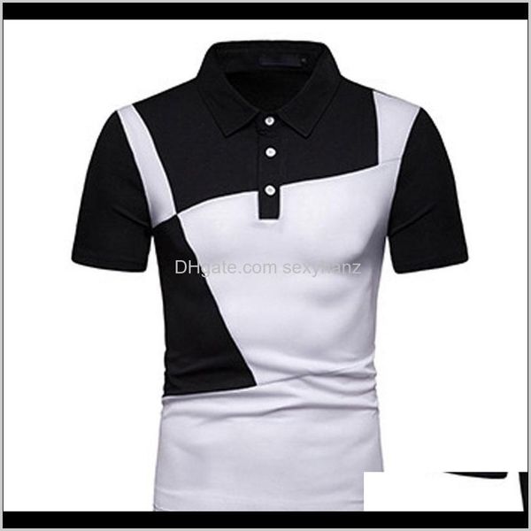 tees & s mens clothing apparel drop delivery 2021 brand men shirt spliced male turn-down collar shirts man short sleeve t6jy3, White;black
tees & s mens clothing apparel drop delivery 2021 brand men shirt spliced male turn-down collar shirts man short sleeve t6jy3, White;black